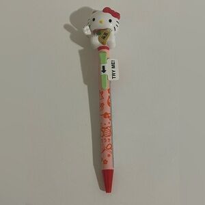 Hello Kitty White Lucky Cat Ballpoint Pen